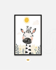 Smiling Zebra Sun