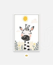 Smiling Zebra Sun