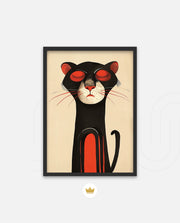 Mystic Black Cat