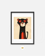 Mystic Black Cat