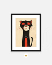 Mystic Black Cat