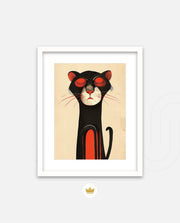 Mystic Black Cat