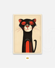 Mystic Black Cat