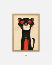 Mystic Black Cat