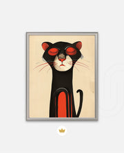 Mystic Black Cat