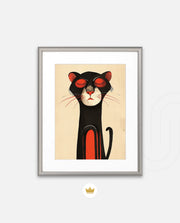 Mystic Black Cat