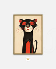 Mystic Black Cat