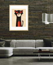 Mystic Black Cat