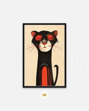 Mystic Black Cat