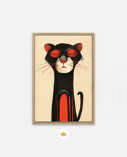 Mystic Black Cat