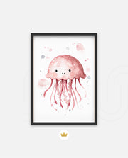 Cute Pink Jellyfish