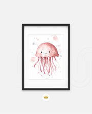 Cute Pink Jellyfish