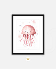 Cute Pink Jellyfish