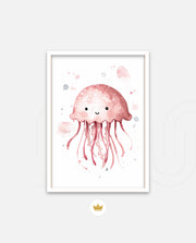 Cute Pink Jellyfish