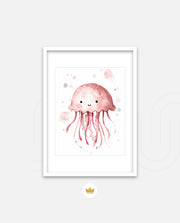 Cute Pink Jellyfish