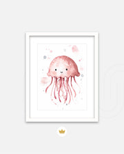 Cute Pink Jellyfish