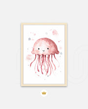 Cute Pink Jellyfish
