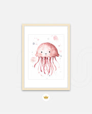 Cute Pink Jellyfish