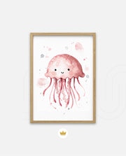 Cute Pink Jellyfish