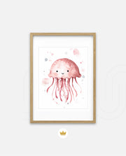 Cute Pink Jellyfish