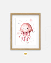 Cute Pink Jellyfish