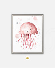 Cute Pink Jellyfish