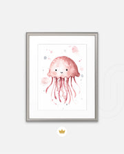 Cute Pink Jellyfish