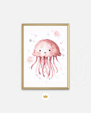 Cute Pink Jellyfish