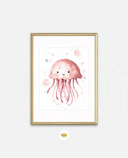 Cute Pink Jellyfish