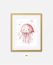 Cute Pink Jellyfish