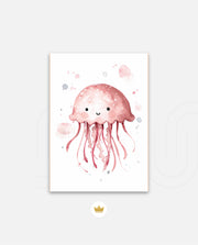 Cute Pink Jellyfish