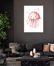 Cute Pink Jellyfish