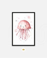 Cute Pink Jellyfish