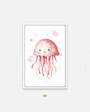Cute Pink Jellyfish