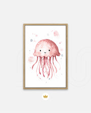 Cute Pink Jellyfish