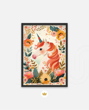 Floral Unicorn