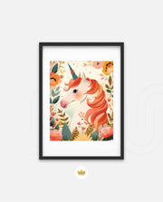 Floral Unicorn