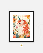 Floral Unicorn