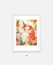 Floral Unicorn