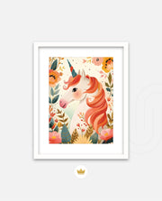 Floral Unicorn