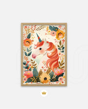 Floral Unicorn