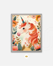 Floral Unicorn