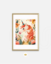 Floral Unicorn
