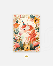 Floral Unicorn