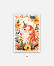 Floral Unicorn