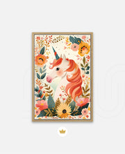 Floral Unicorn