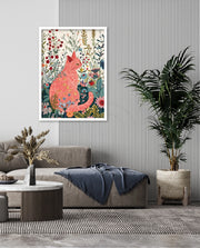 Blush Garden Cat