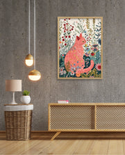 Blush Garden Cat