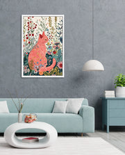 Blush Garden Cat