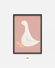 Blush Goose Charm